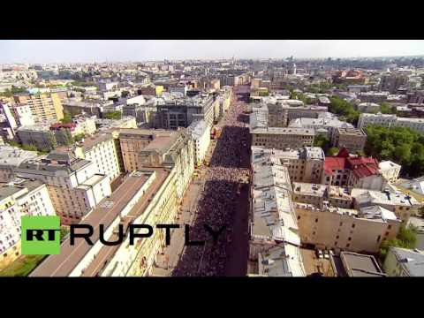 Russia: Hundreds of thousands join Immortal Regiment march in Moscow  Hqdefault