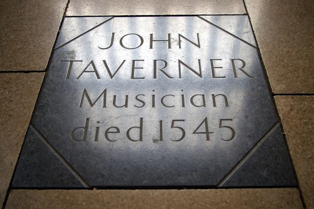 File:Grave of John Taverner - geograph.org.uk - 596642.jpg