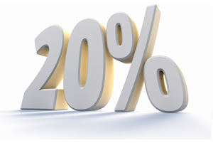 Sconto 20%