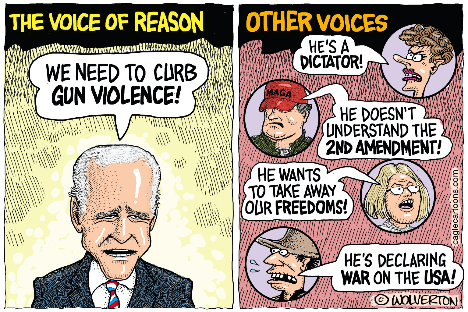 Republicans refuse to adopt common sense gun safety measures.