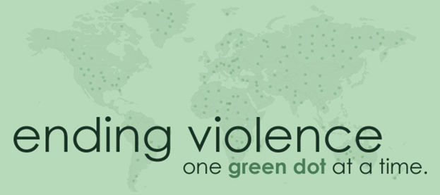 Ending violence one green dot at a time