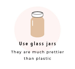 Use Glass Jars