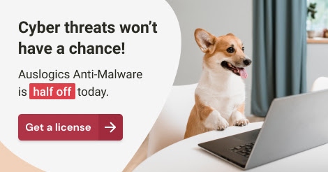 International Dog Day - Auslogics Anti-Malware Disount Coupon