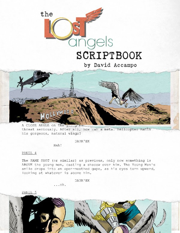 The Lost Angels Scriptbook Cover