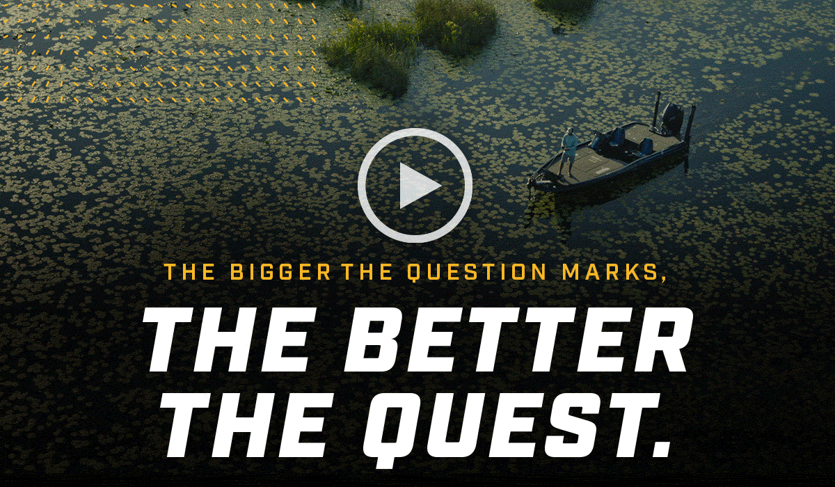 VIDEO: The bigger the question marks, the better the quest.