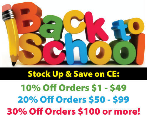 Back to School CE Sale