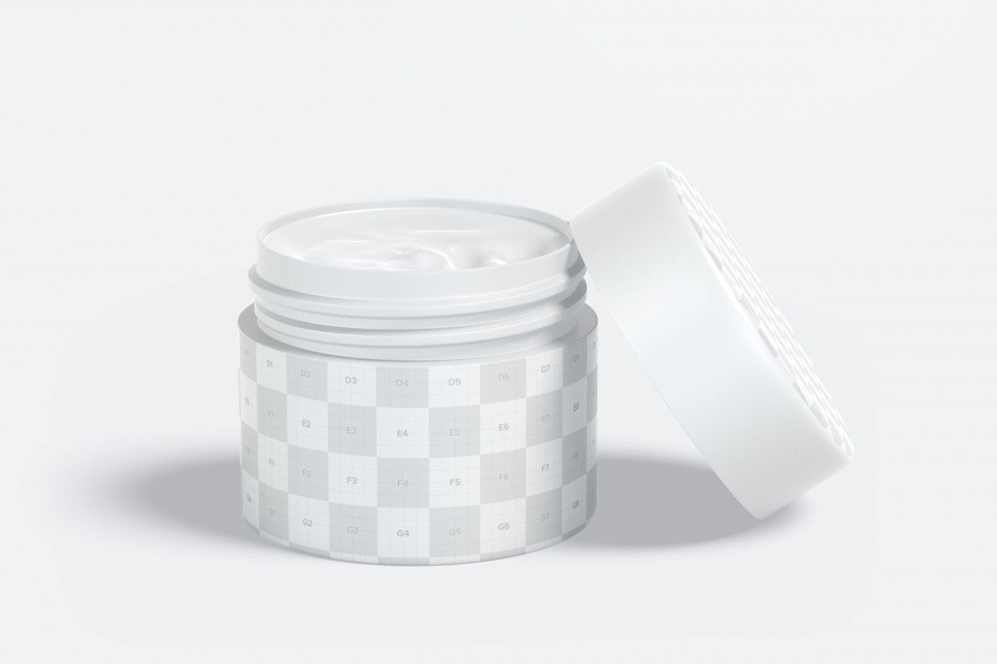 Open Cosmetics Cream Jar Mockup Free Package Mockups Jar, Cosmetic