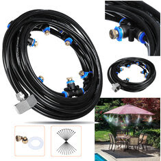 8M Outdoor Mist Water Sprinkler Patio Mister Cooling Kit