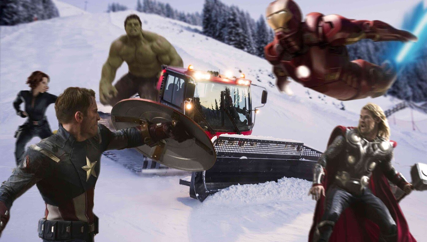 Remaining Avengers Team Up To Battle Snow Plow