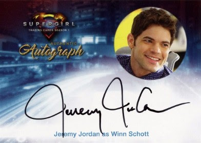 Supergirl Trading Cards Season 1 - Autograph Card - Jeremy Jordan