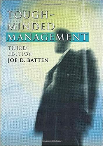 EBOOK Tough-Minded Management: Third Edition