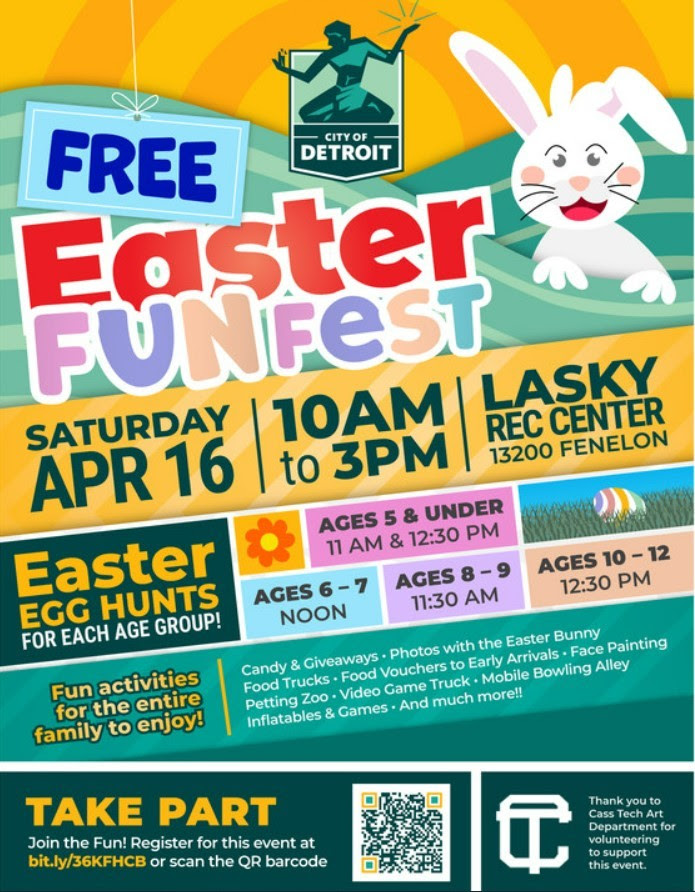 Easter events graphic