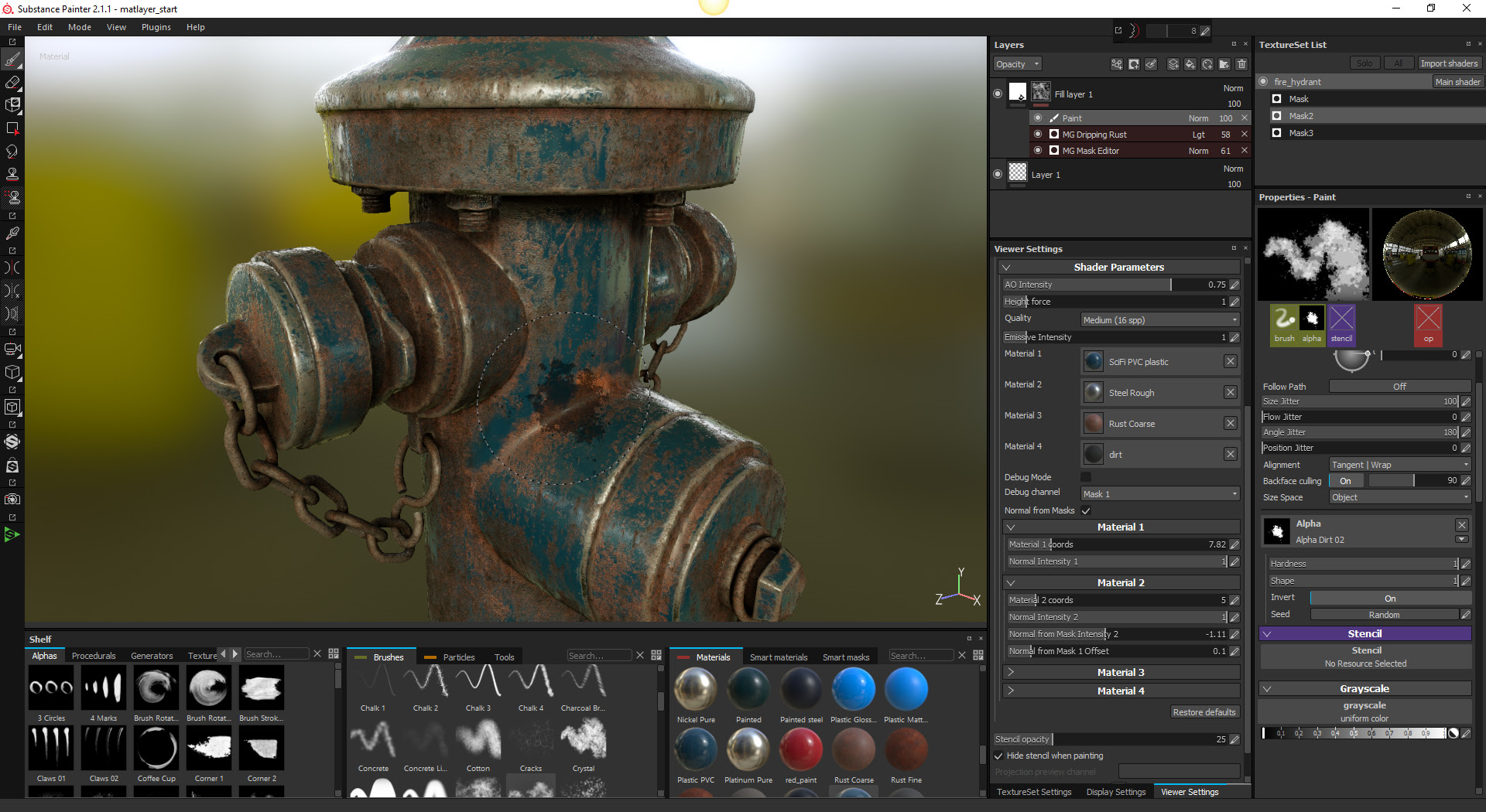Substance Painter 20183.0 Full Crack [3D Painting Software] Dock Softs