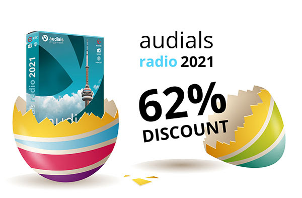 Audials Radio 2021 Easter Deal
