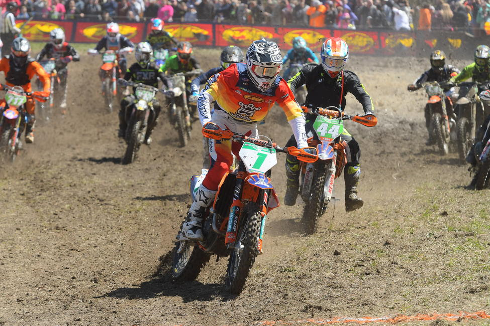 Ben Kelley earned his third consecutive XC2 250 Pro class win.