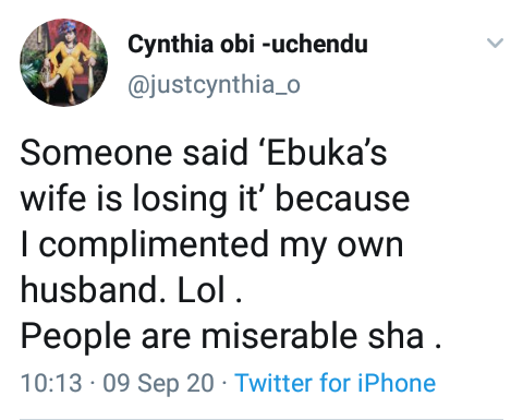 "People are miserable" - Ebuka
