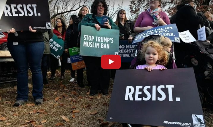 Resist Trump Video Image