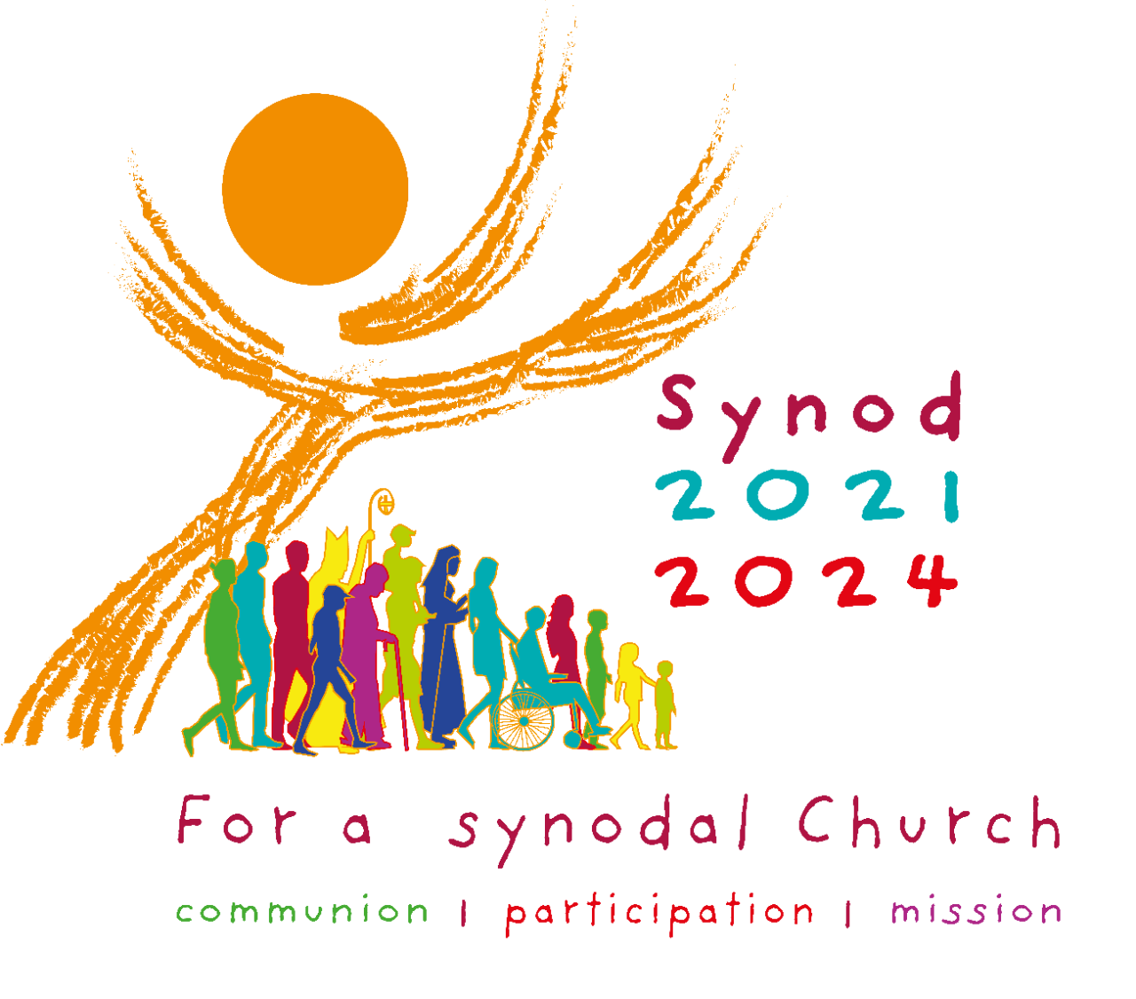 The official logo of the synodal path