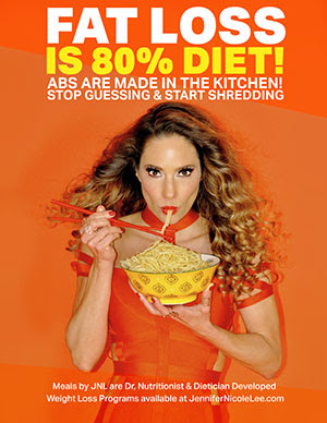 Fat Loss is 80% Diet! Abs are made in the kitchen! Stop guessing and start shredding