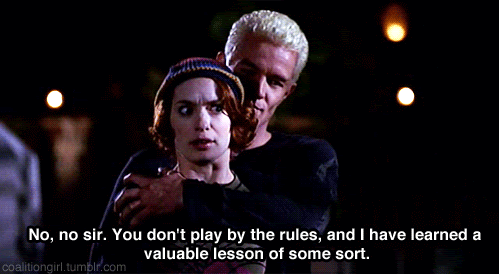 Image result for make gifs buffy spike, is everyone here very stoned?