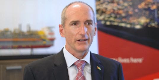 ExxonMobil Guyana President, Alistair Routledge