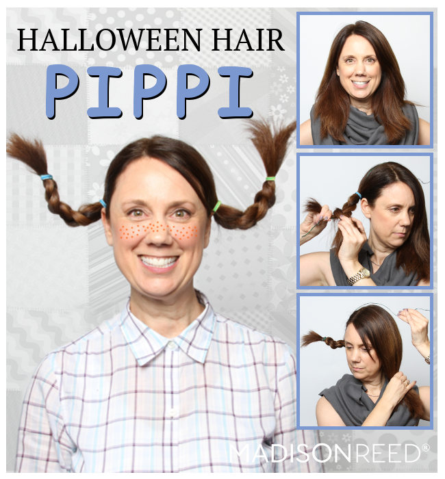 Easy Halloween Hair Ideas Pippi