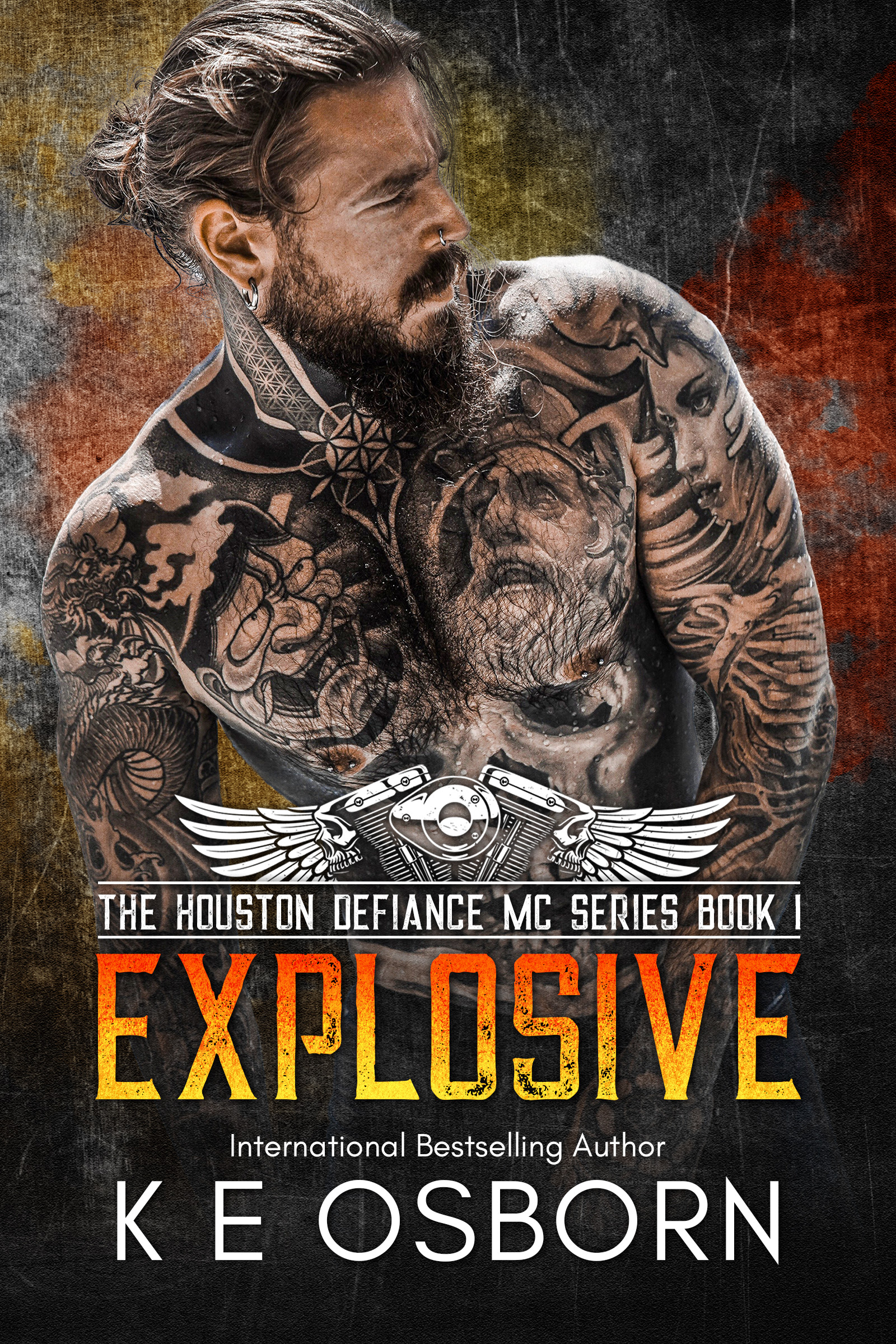 Cover for 'Explosive (The Houston Defiance MC Series Book 1)'