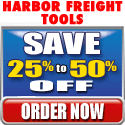 Harbor Freight Tools - Save 25% to 50% Off!