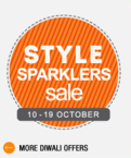 Jabong  - Style Sparklers Sale - No minimum purchase 