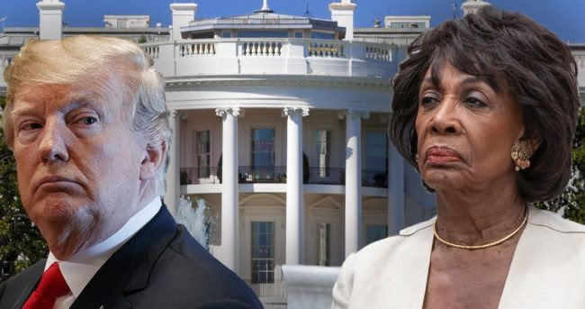 Dems Fear Backlash as Waters Urges Harassment of
Team Trump