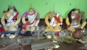 Bangladesh: Muslim mob vandalizes multiple Hindu temples, loots Hindu-owned shops, ransacks Hindu homes