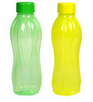  Tupperware Set of 2 water bottle 500 ml Yellow and Green   