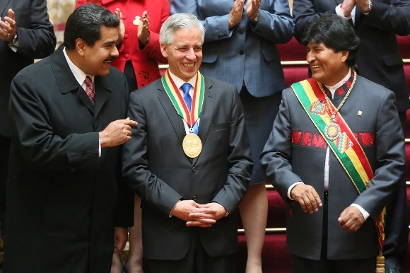 toma de posesión de Evo Morales 11