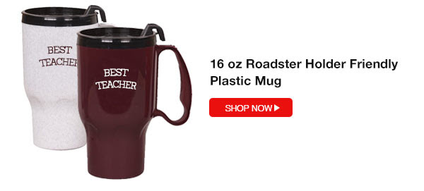 16 oz Roadster Holder Friendly Plastic Mug