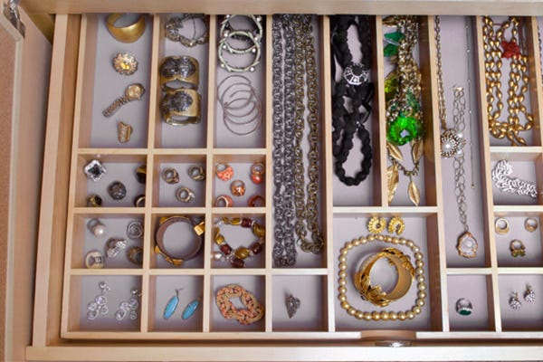 Image result for How to store jewellery