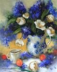 Creamer Dreamer White Tulips and a North Texas Workshop - Flower Paintings by Nancy Medina - Posted on Friday, December 12, 2014 by Nancy Medina