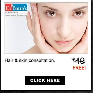 Hair & skin consultation. Also get 10% off on annual homeopathy treatments - valid across India!