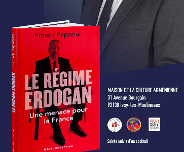 Présentation du Livre « Le Régime Erdogan » de Mourad PAPAZIAN