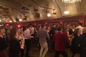 People dancing at a Jive Party event in London