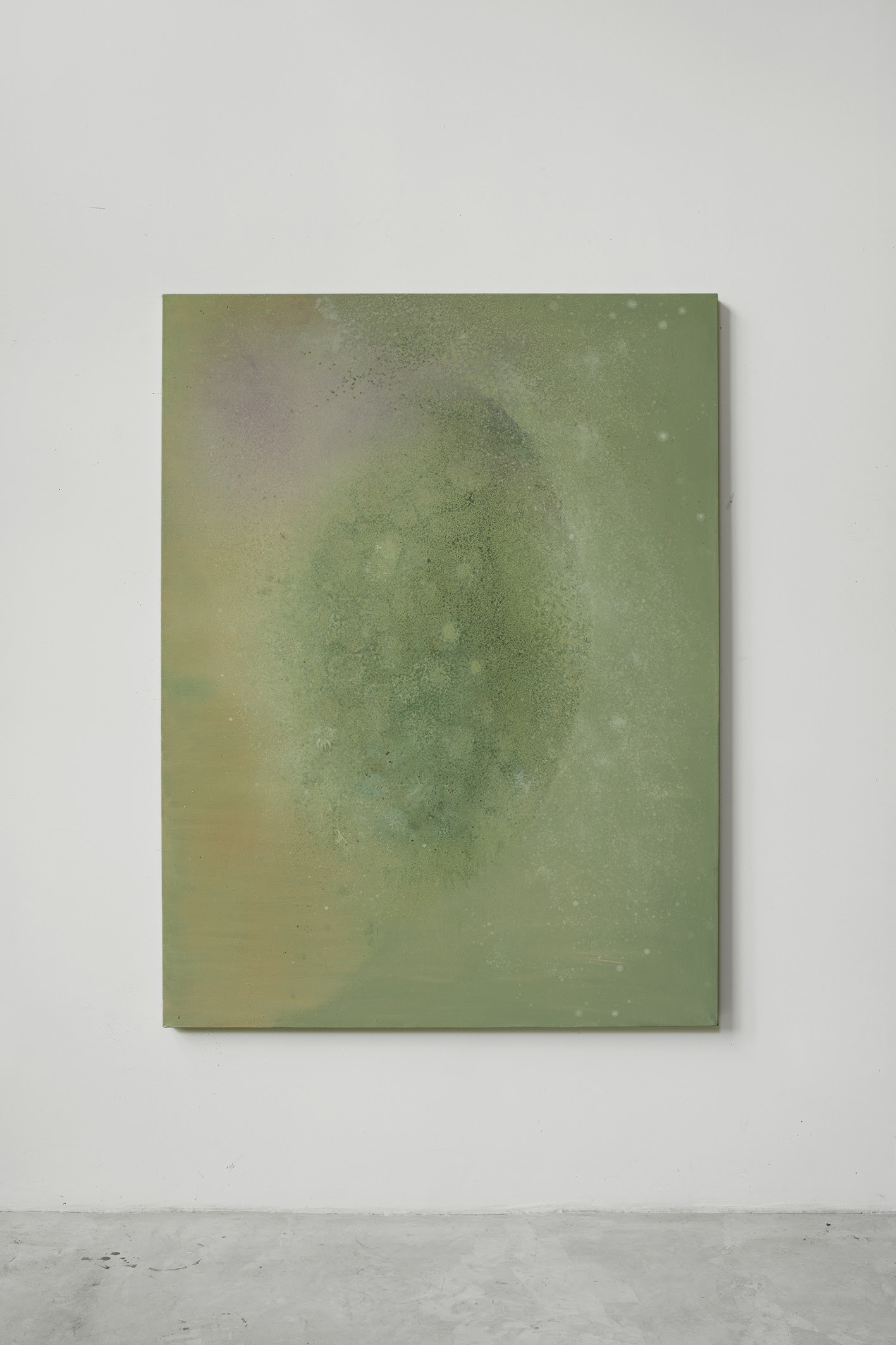 Fabio Marullo, Nebula, 2019, olio su lino, 180 x 135 x 3,5 cm, Ph. Francesco Pizzo