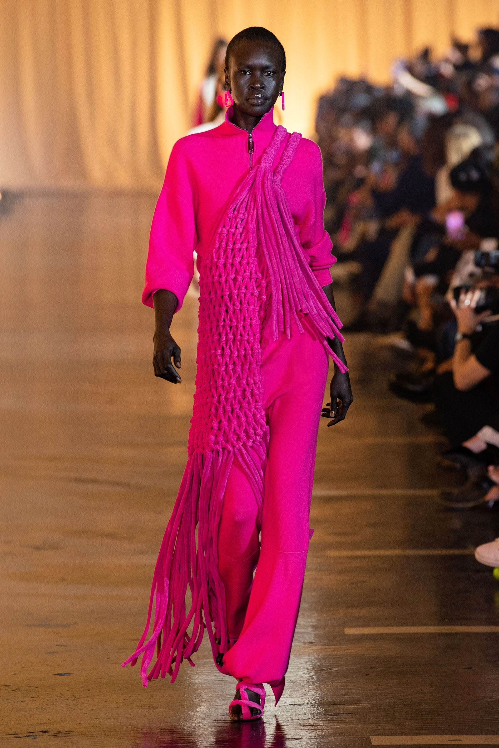 La imagen puede contener Alek Wek Human Person and Fashion