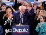 Democratic presidential candidate Sen. Bernard Sanders is the front-runner for the nomination, but the underlying numbers suggest he&#39;s lost support. (Associated Press)