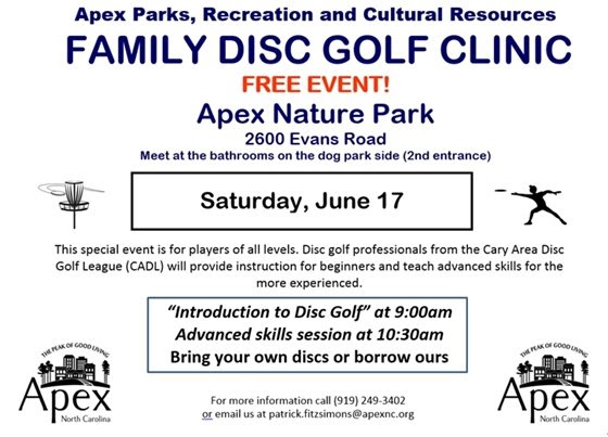 Family Disc Golf Clinic
