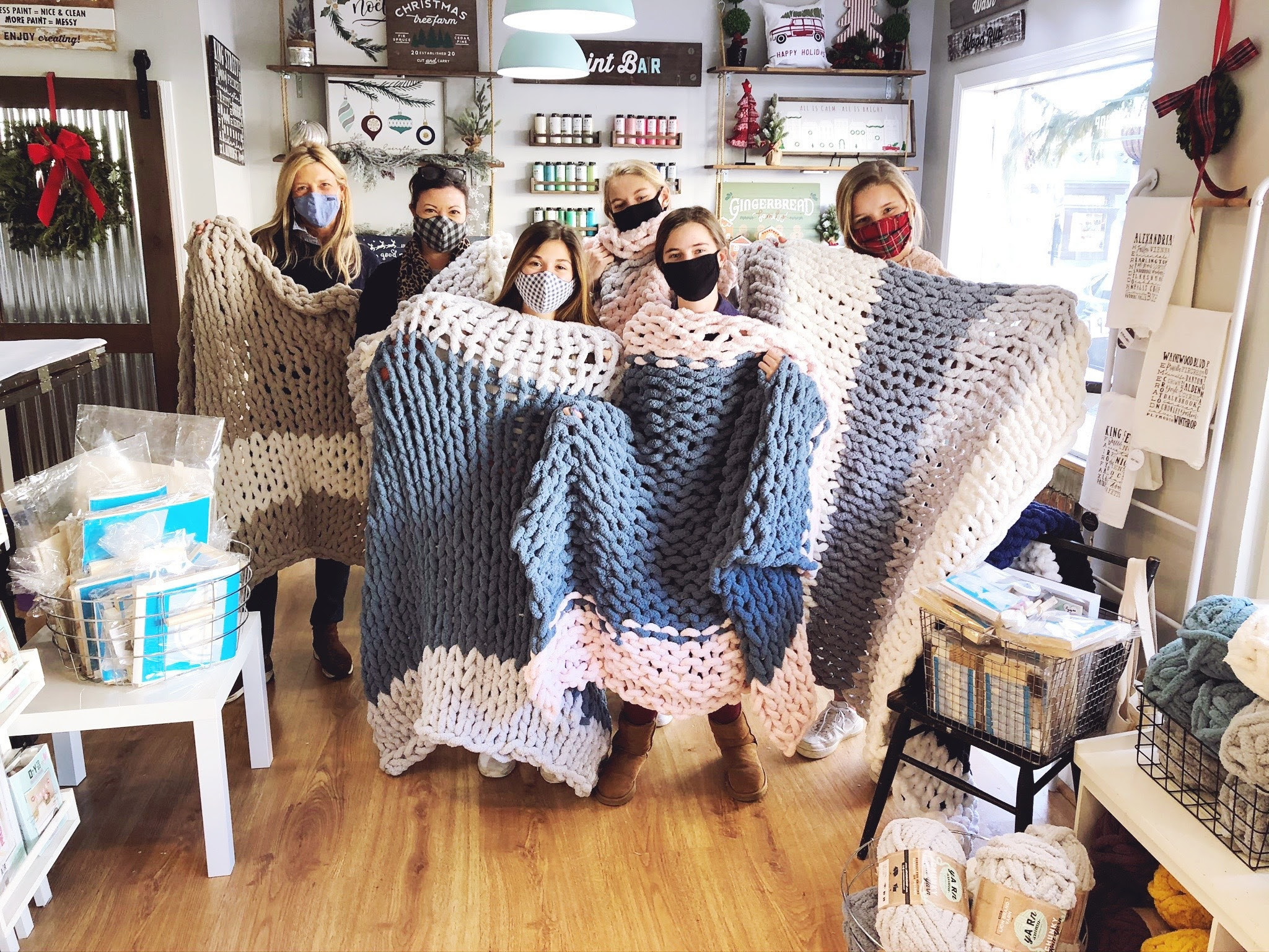 Chunky Blanket Workshop  January 20th, 2024 — James River Cellars Winery