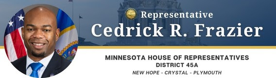 Rep. Frazier email banner