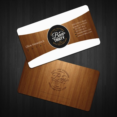 Business Card Needed for Craft Beer Bar Business card contest