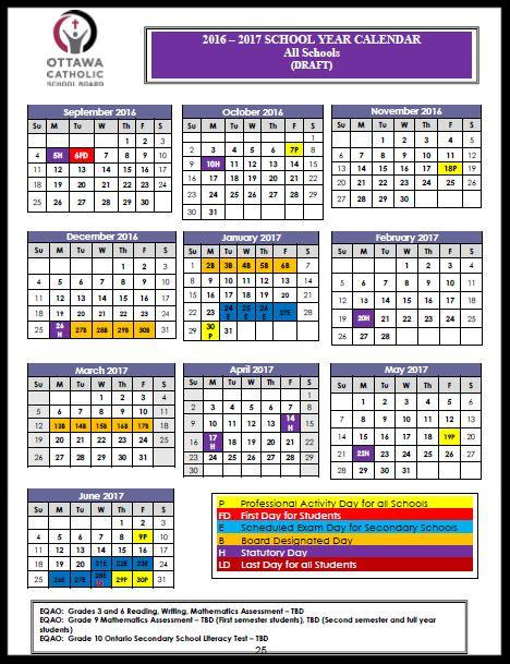 whispersintheloggia: School Calendar 2016-17 Update