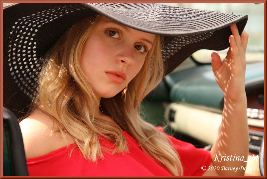 Model Kristina M for her portfolio