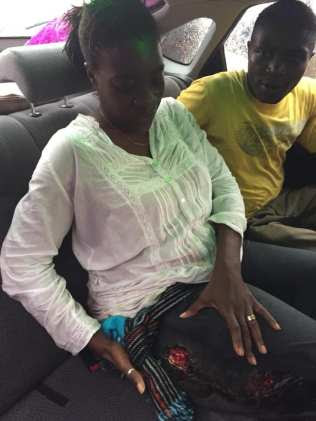 ndoki1 Photo: L’opposante Me Ndoki blessée par balles réelles lors d’une manifestation contre la dictature de Paul Biya Samedi 26 janvier à Douala