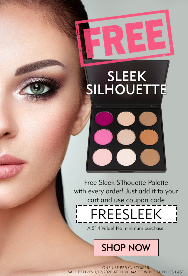 Free Sleek Silhouette Palette with every order!